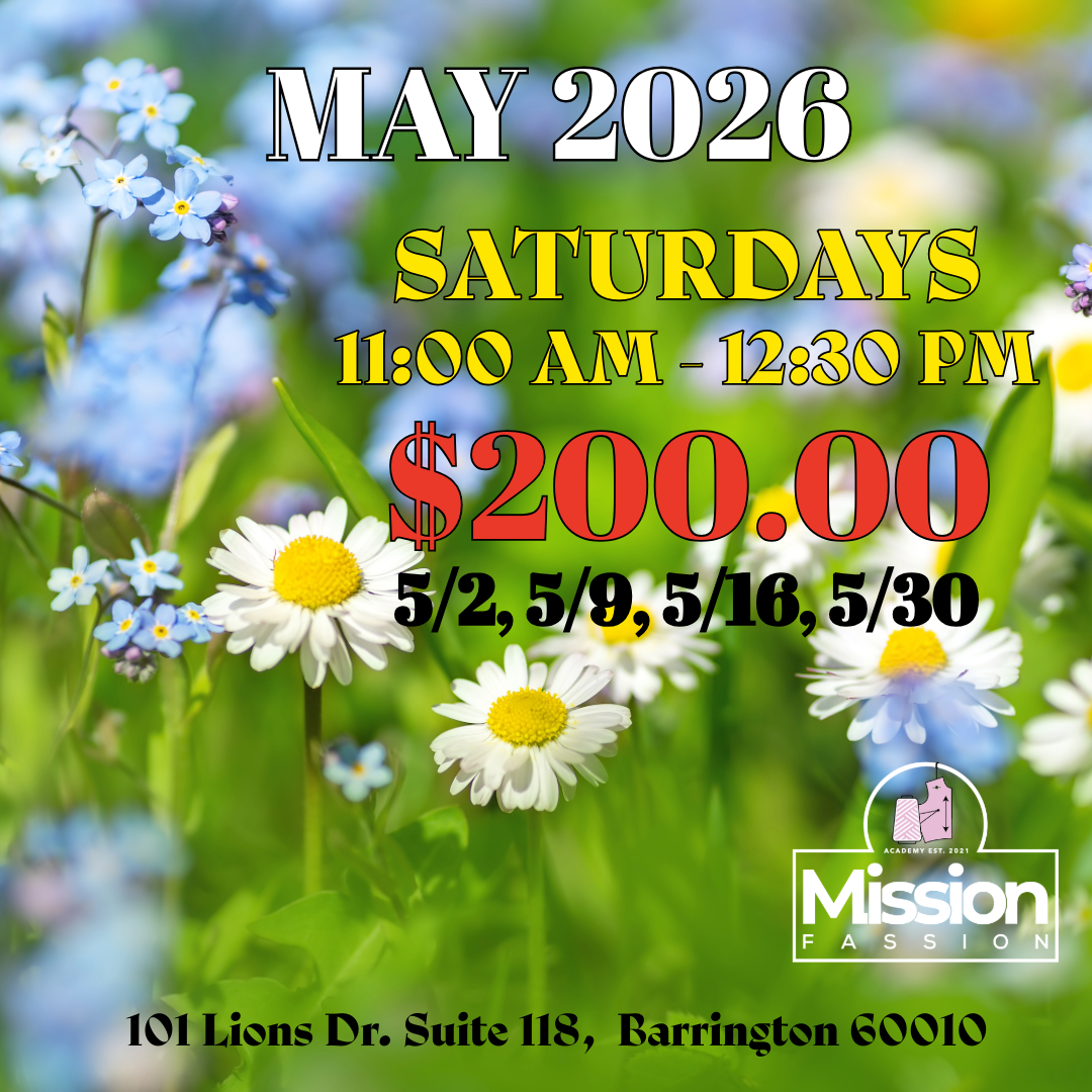 May 2026, Saturday 11:00 – 12:30 AM Class